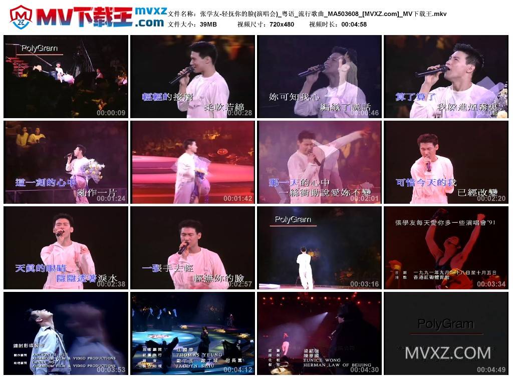 张学友-轻抚你的脸(演唱会)_粤语_流行歌曲_MA503608